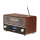 Denver Radio DAB+/FM Denver DAB-36 z drewnianą obudową brązowe - 1535066 - zdjęcie 5
